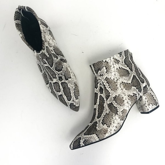 AGL Multi Taupe Boot in Fog Snake Size 39.5 - Picture 2 of 15